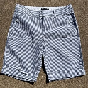 🌵Banana Republic Martin Fit Striped Shorts~ Size 4